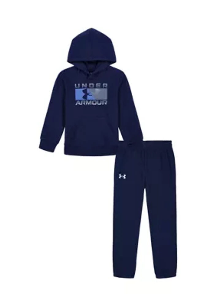 Boys 4-7 Reverse Rival Graphic Hoodie and Joggers Set