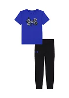 Boys 4-7 Tech Graphic T-Shirt and Joggers Set