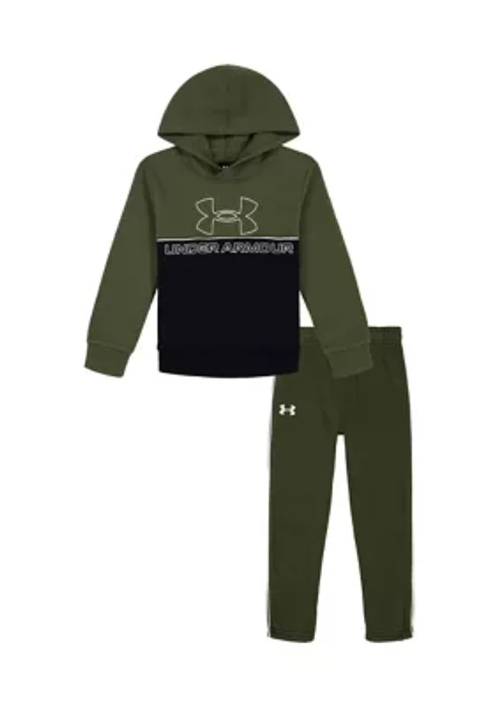 Boys 4-7 Rival Color Blocked Hoodie and Pants Set