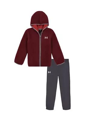 Boys 4-7 Sherpa Hoodie and Pants Set