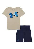 Boys 4-7 Big Logo Graphic T-Shirt and Shorts Set