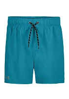 Boys 8-20 Crinkle Volley Swim Trunks