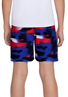 Boys 8-20 USA Street Camo Volley Swim Shorts