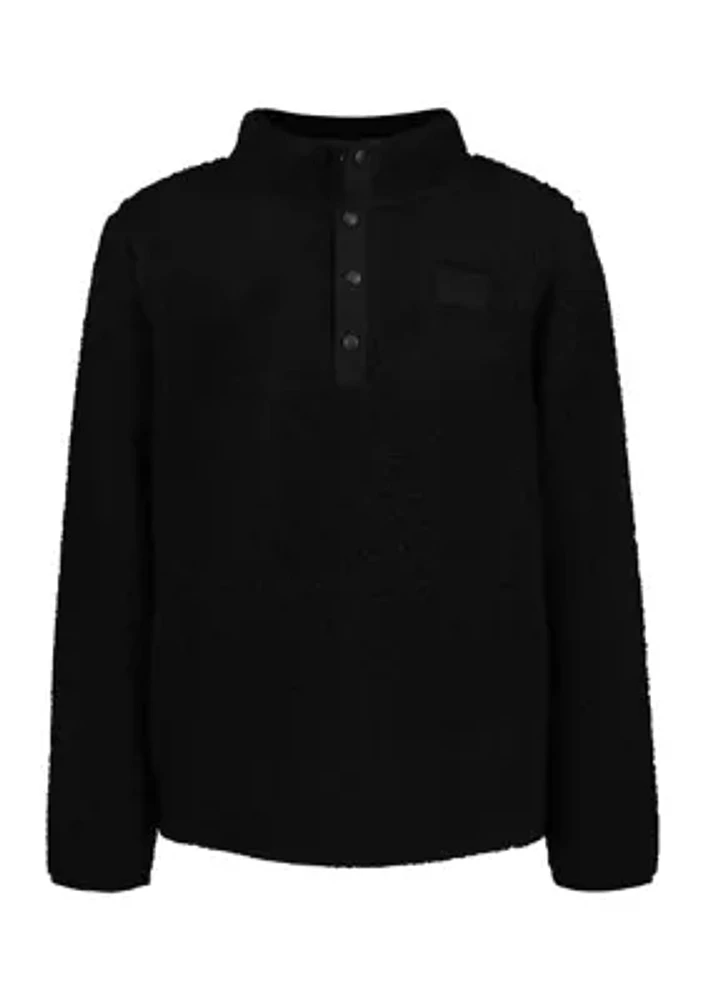 Boys 8-20 Sherpa Pullover