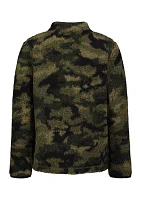 Boys 8-20 Quarter Snap Sherpa Pullover