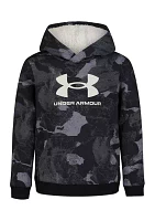 Boys 8-20 Rock Shades Printed Sherpa Hoodie