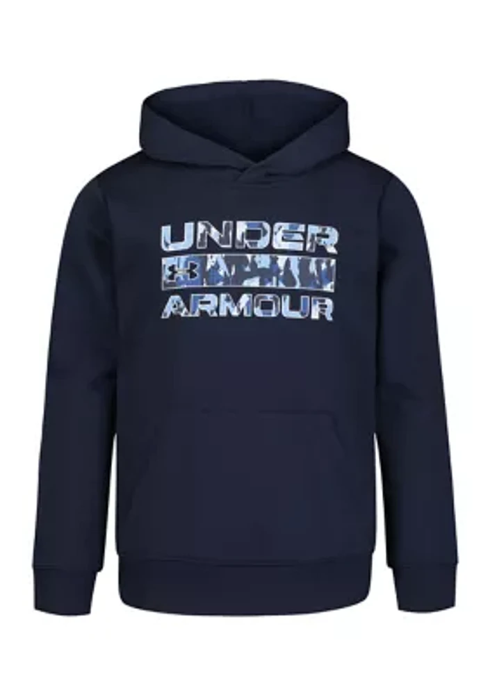 Boys 8-20 Camo Logo Graphic Hoodie