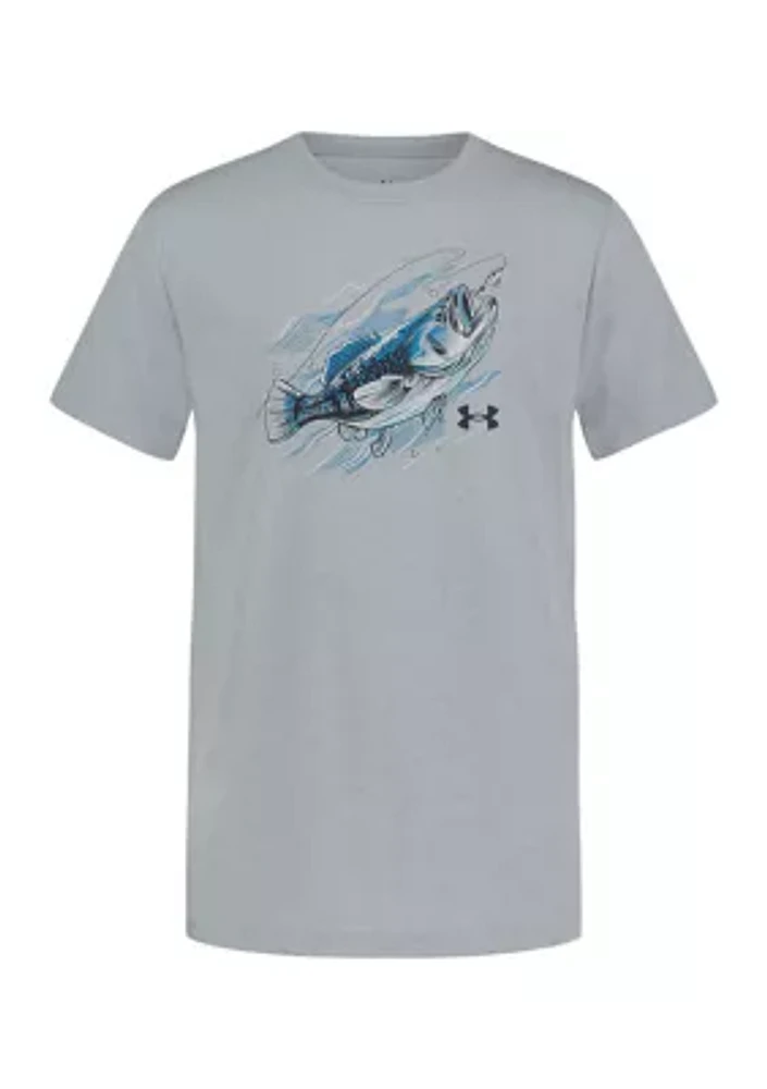 Boys 8-20 Bass Graphic T-Shirt