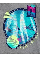 Boys 4-7 Short Sleeve Surf Graphic T-Shirt