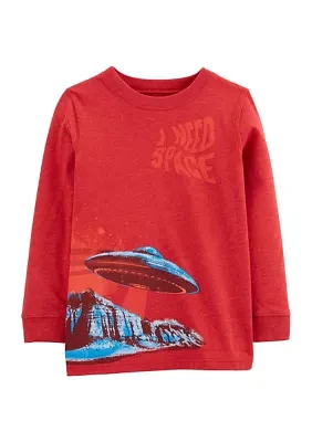 Boys 4-7 Spaceship Graphic T-Shirt