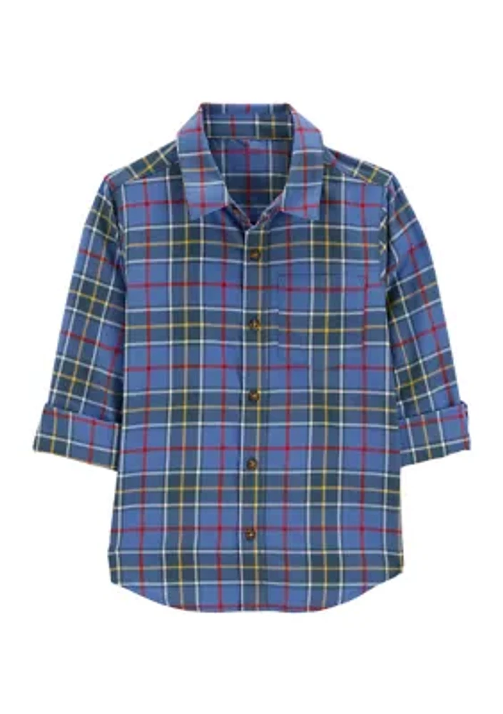 Boys 4-7 Button Front Shirt