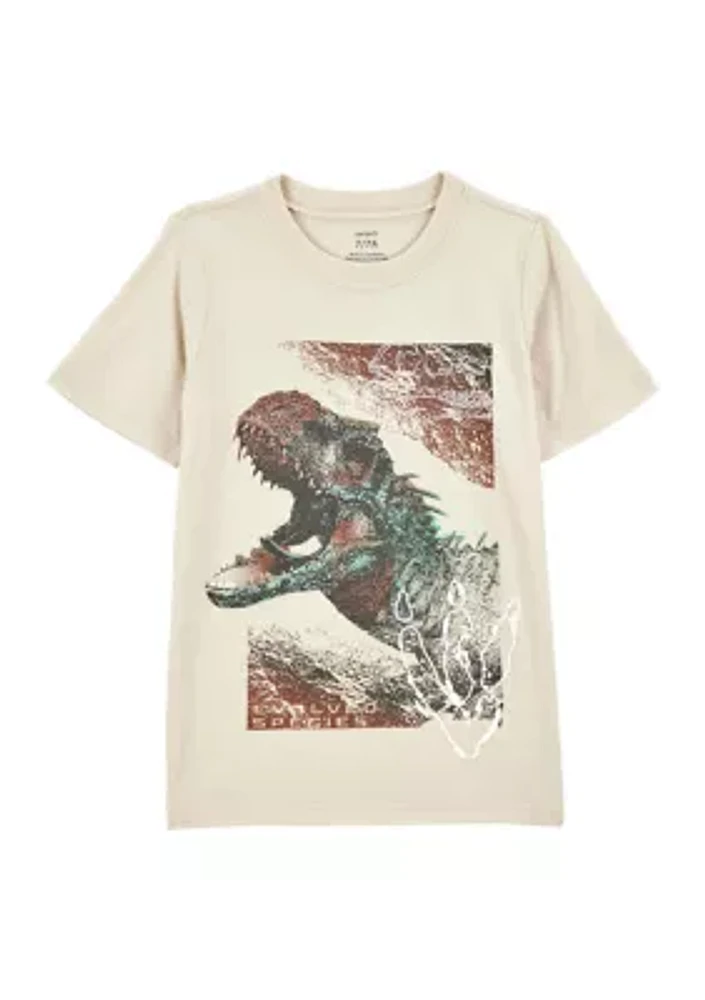 Boys 4-7 Dinosaur Graphic T-Shirt