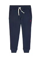 Boys 2-7 Cotton-Blend-Fleece Joggers