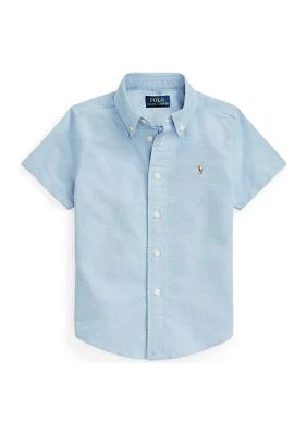 Boys - Cotton Oxford Short-Sleeve Shirt