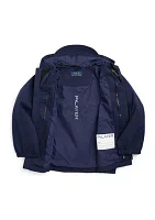 Boys 2-7/Girls 2-6x P-Layer 1 Water-Repellent Hooded Jacket