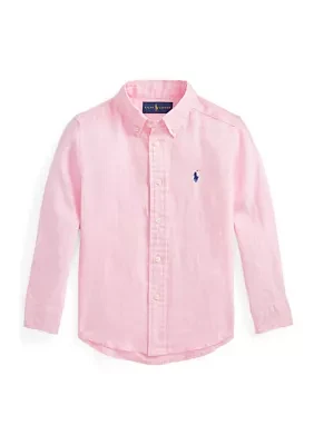 Boys 2-7 Linen Shirt