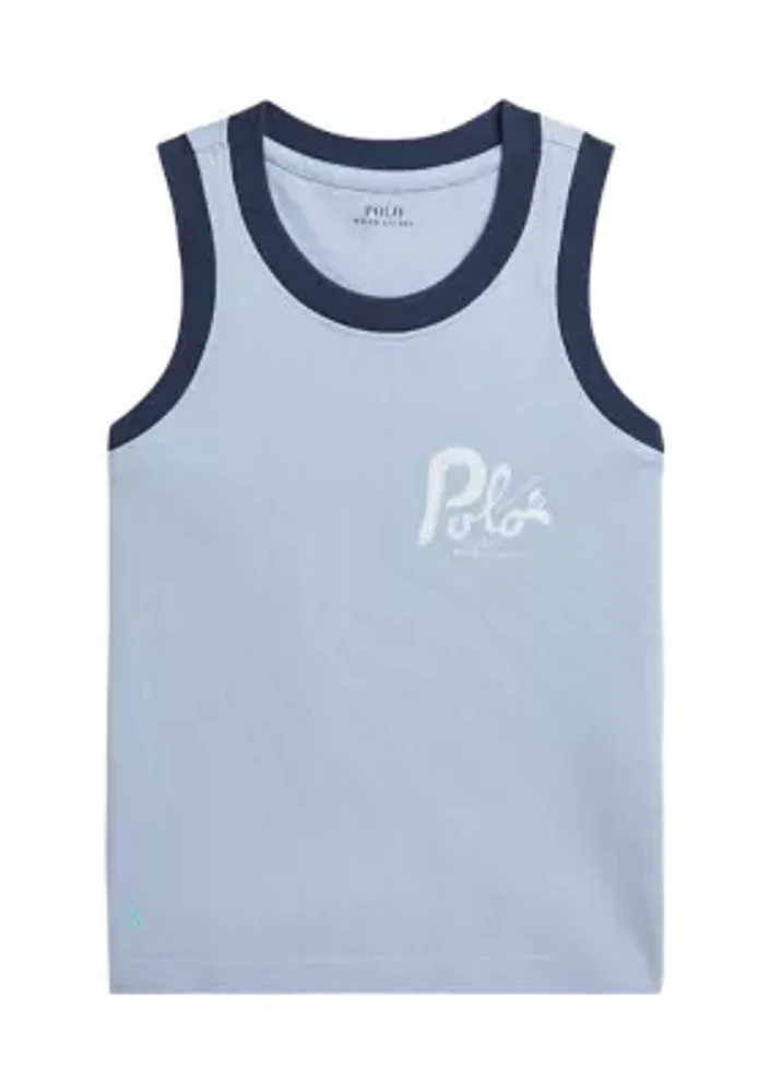 Boys 2-7 Cotton Jersey Graphic Tank Top