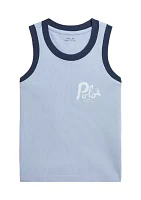 Boys 2-7 Cotton Jersey Graphic Tank Top