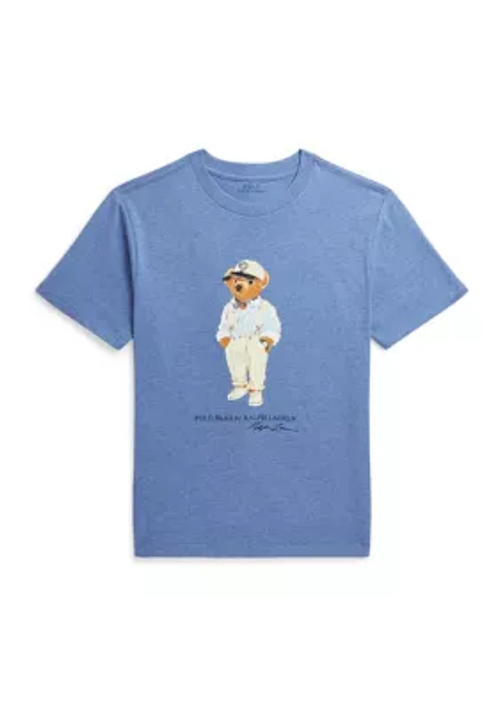 Polo Bear Cotton Jersey T-Shirt