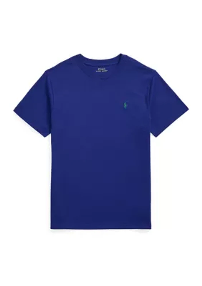 Boys - Cotton Jersey Crew Neck T-Shirt