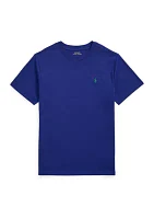 Boys - Cotton Jersey Crew Neck T-Shirt