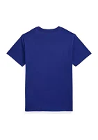 Boys - Cotton Jersey Crew Neck T-Shirt