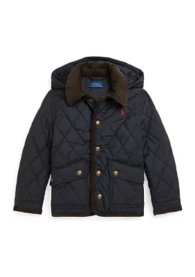 Boys 2-7 Hooded Barn Jacket