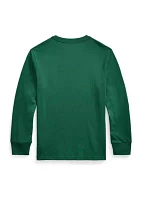 Boys - Cotton Jersey Long Sleeve T-Shirt