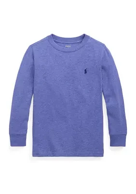 Boys 2-7 Cotton Jersey Long Sleeve T-Shirt