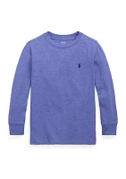 Boys 2-7 Cotton Jersey Long Sleeve T-Shirt