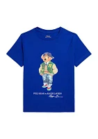 Boys - Polo Bear Cotton Jersey T-Shirt