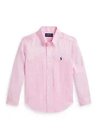 Boys 2-7 Linen Shirt