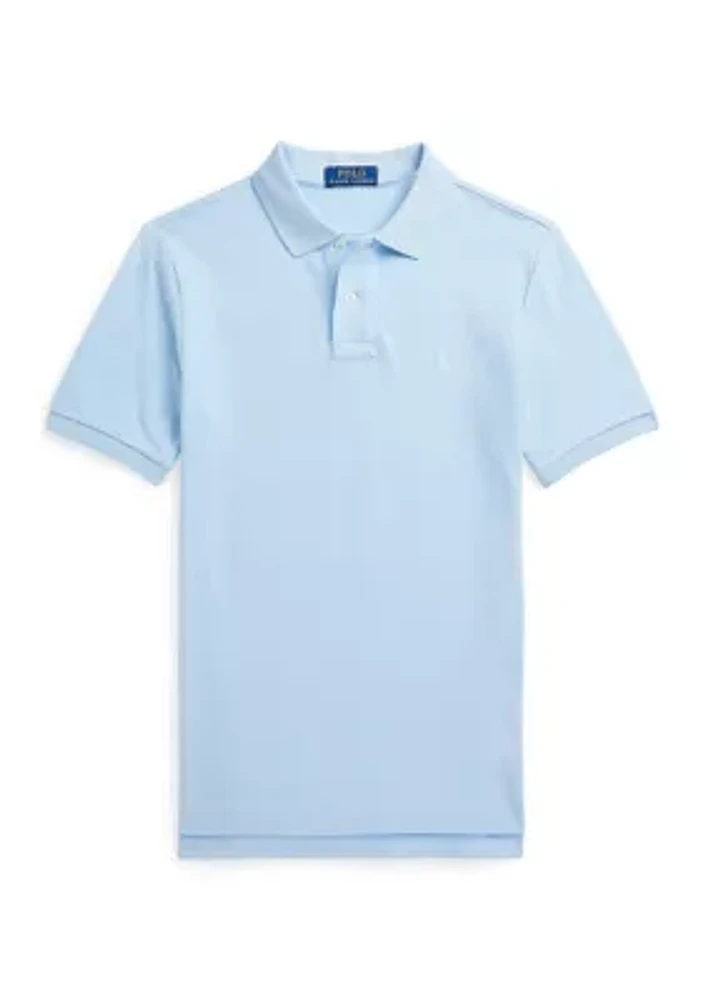 Boys 8-20 Classic Fit Cotton Mesh Polo Shirt