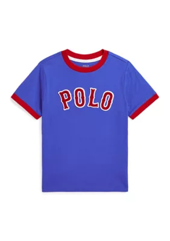 Boys - Baseball-Logo Cotton Jersey T-Shirt