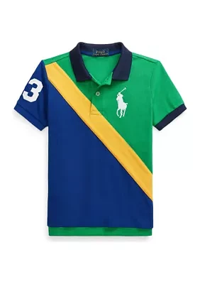 Boys 2-7 Big Pony Cotton Mesh Polo Shirt