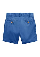 Boys - Straight Fit Flex Abrasion Twill Shorts