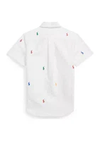 Boys - Polo Pony Oxford Short Sleeve Shirt