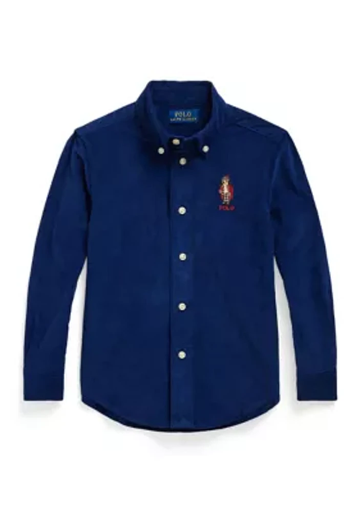 Boys 2-7 Cotton Corduroy Shirt