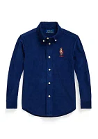 Boys 2-7 Cotton Corduroy Shirt