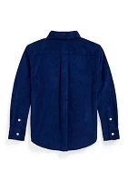 Boys 2-7 Cotton Corduroy Shirt