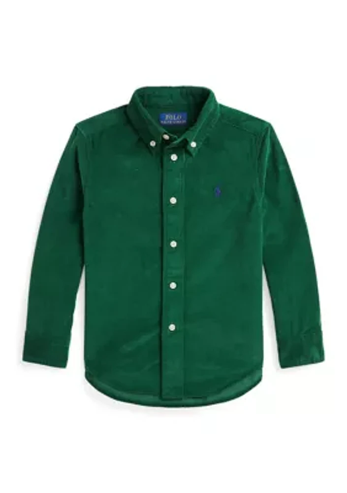 Boys 2-7 Cotton Corduroy Shirt