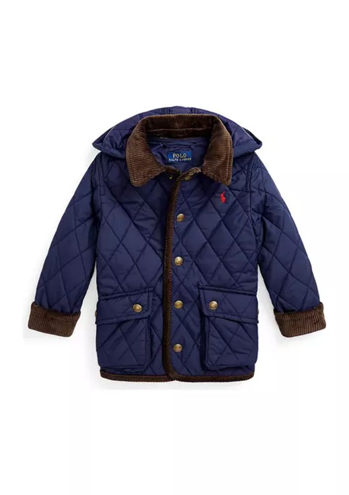 Belk Boys 4-7 Water Repellent Hooded Barn Jacket | The Summit