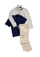 Boys - Stretch Chino Cargo Pants