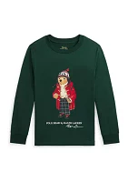 Boys 2-7 Polo Bear Cotton Long Sleeve T-Shirt