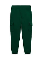 Boys - Fleece Cargo Jogger Pants