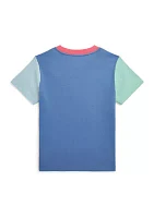 Boys 2-7 Polo Bear Color-Blocked Cotton T-Shirt