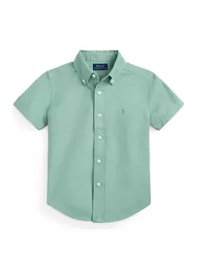 Boys - Cotton Oxford Short Sleeve Shirt