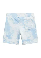 Boys 2-7 Tie Dye Print Fleece Shorts