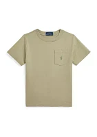 Boys 2-7 Cotton Jersey Pocket T-Shirt