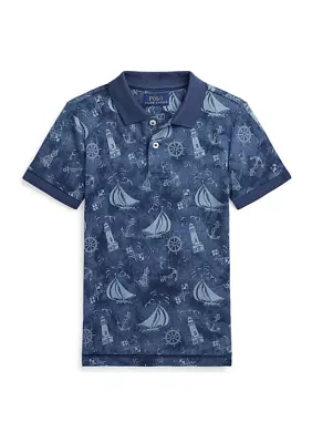 Boys - Marlin Graphic Cotton Jersey T-Shirt